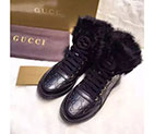2016 gucci women sneakers shoes in Calfskin leather