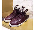 2016 gucci women sneakers shoes in Calfskin leather