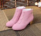 2016 new arrivals chanel short boots CHW0876