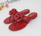 2016 new arrivals chanle women Flip-flops shoes in Sheepskin leather CHW1012