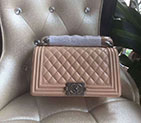 2017 Chanel LeBoy Flap Shoulder Bag Original Sheepskin leather A67086 A67086