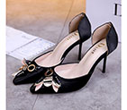 2017 Dior women shoes in silk satin