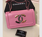 2017 Le Boy Chanel Flap Shoulder Bag Original Sheepskin Leather A93484 Pink A93484