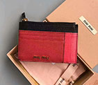 2017 MiuMiu Card pack Coin Purse in Original leather MC446 MC446