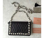 2017 MiuMiu Chain Shoulder Bag in Sheepskin leather 5MP001 5MP001