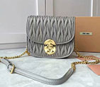 2017 MiuMiu Shoulder Bag in Sheepskin leather 5BD032 5BD032