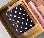 2017 Miumiu goat leather wallet 5MV204