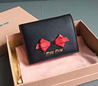 2017 Miumiu pocket wallet Calfskin leather 5MV204 5MV204