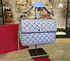 2017 VALENTINO GARAVANI ROCKSTUD SPIKE MEDIUM BAG 0122 0122