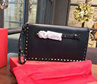2017 Valentino ROCKSTUD CLUTCH 0118