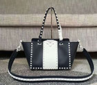 2018 Valentino ROCKSTUD ROLLING SMALL TOTE 0972