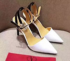 2017 Valentino women shoes in Calfskin leather and Patent leather