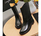 2017 chanle women Boot in Calfskin leather CHW1609