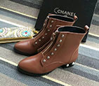 2017 chanle women Boot in Calfskin leather CHW1521