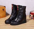 2017 gucci women Boots shoes in Calfskin leather