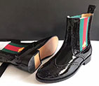 2017 gucci women Boots shoes in Patent leather