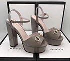 2017 gucci women Sandals in Calfskin leather Heel Height 13cm