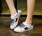 2017 gucci women Sneakers shoes in Calfskin leather