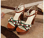 2017 gucci women high-heeled Sandals