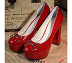 2017 gucci women shoes in Patent leather