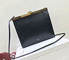 2018 CELINE SMALL CLASP BAG IN BOX CALFSKIN WITH PATINA