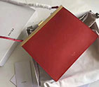 2018 CELINE SMALL CLASP BAG IN BOX CALFSKIN WITH PATINA