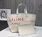 2018 Celine Medium Made In Tote In Textile