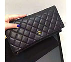 2018 Chanel Clutch Original Grained Calfskin A67011 Black A67011
