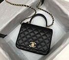 2018 Chanel Flap bag with Top Handle A93825