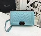 2018 Chanel LeBoy Flap Shoulder Bag A67086