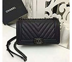 2018 Chanel LeBoy Flap Shoulder Bag A67086