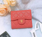 2018 Chanel Matelasse Tri-Fold Wallet A50086