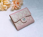 2018 Chanel Matelasse Tri-Fold Wallet A50086