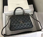 2018 Chanel Medium Flap Bag with Top Handle A92992