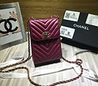 2018 Chanel Mobile phone bag with Chain A81450