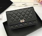 2018 Chanel WOC A33814 Mini Flap Bag in Original Lambskin A33814