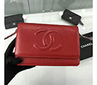 2018 Chanel WOC A33814 Original Caviar Leather Mini Flap Bag A33814
