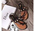 2018 Dior women Flat Sandal