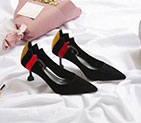 2018 Dior women shoes in velvet Heel 6.5cm