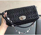 2018 LEATHER MIU MIU ICONIC CRYSTAL BAG