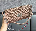 2018 LEATHER MIU MIU ICONIC CRYSTAL BAG