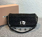 2018 LEATHER MIU MIU ICONIC CRYSTAL BAG 5BD233