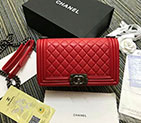 2018 Le Boy Chanel Flap Shoulder Bag A67086