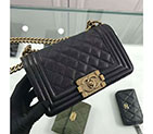 2018 Le Boy Chanel Flap Shoulder Bag A67085
