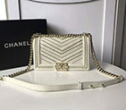 2018 Le Boy Chanel Flap Shoulder Bag A67086