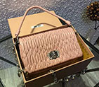 2018 MIU MIU CRYSTAL LEATHER BAG 5BH012