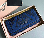 2018 Miu Miu DENIM WALLET