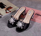 2018 Miu Miu women Sandal Heel 5.5cm BMS0331