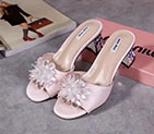 2018 Miu Miu women Sandal Heel 5.5cm BMS0330