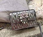 2018 MiuMiu Lady MATELASSE LEATHER BAG 5BH077